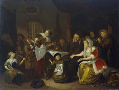 Fête de Saint Nicolas - Richard Brakenburgh